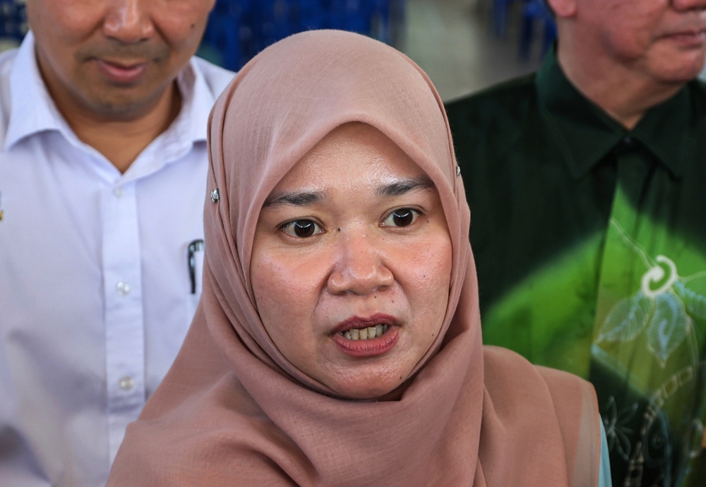 Fadhlina said based on the report received from the technical side as well as from the engineers, the affected schools not only suffered damage, but there was also damage to assets including teachers’ desks and furniture. — Bernama pic