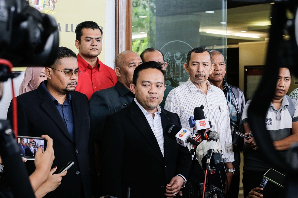 Perikatan Nasional (PN) supreme council member Datuk Wan Saiful Wan Jan said the Penang government’s decision to table a motion for four Bersatu assemblymen to vacate their seats reflects DAP and Barisan Nasional’s (BN) reluctance to have checks and balances in the state government. — Picture by Sayuti Zainudin