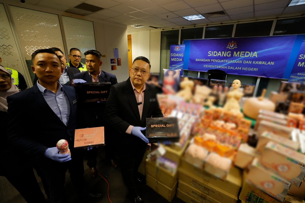 Home Ministry seize banned sex toys in Sepang Malay Mail