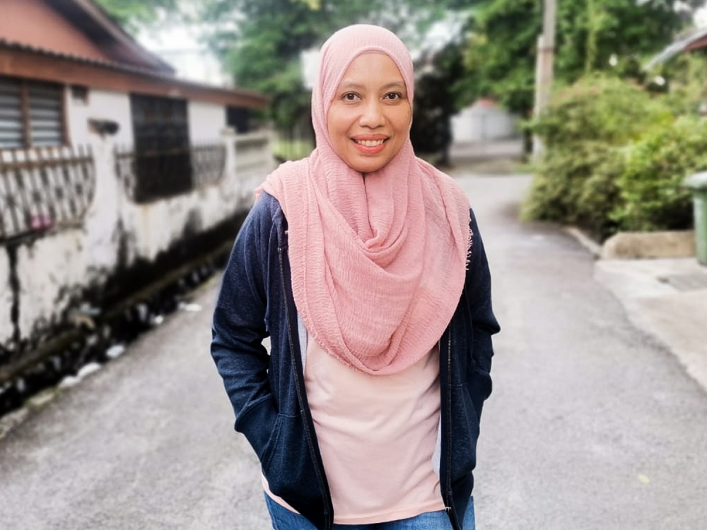 Malaysian mother Nuraini Ahmad's overseas-born daughter has yet to be recognised by the government as a Malaysian citizen. — Picture courtesy of Nuraini Ahmad