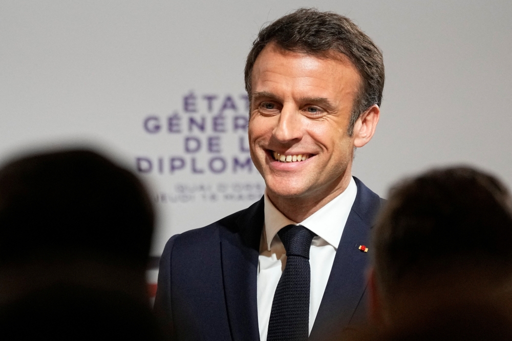 French President Emmanuel Macron has argued that the pension changes are needed to avoid crippling deficits in the coming decades linked to France’s ageing population.— AFP pic