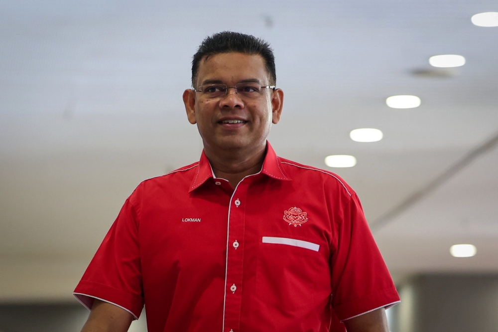 Umno Supreme Council member Datuk Lokman Noor Adam attending the Umno Supreme Council Meeting at Menara Dato Onn, March 22, 2023. — Bernama pic