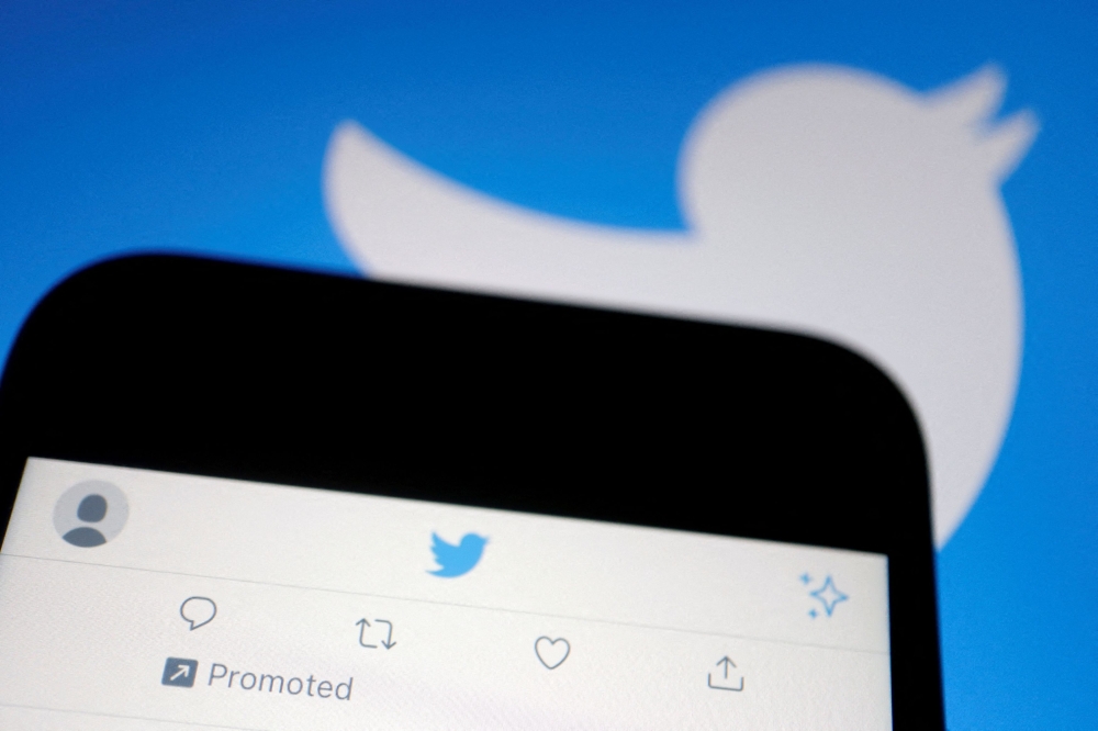 Twitter had previously announced that from April 1 several Twitter accounts will lose the check marks as the social media company will begin winding down their legacy verified program. ― Reuters pic