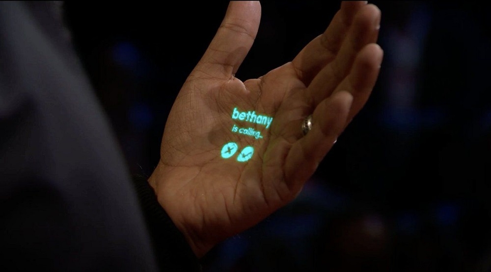 Forget smartphone screens, this device puts notifications in the palm of your hand