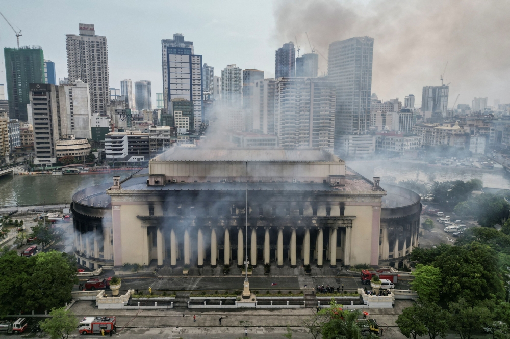 Originally built in 1926, the Manila Central Post Office was once considered the grandest building in Manila. — Reuters pic