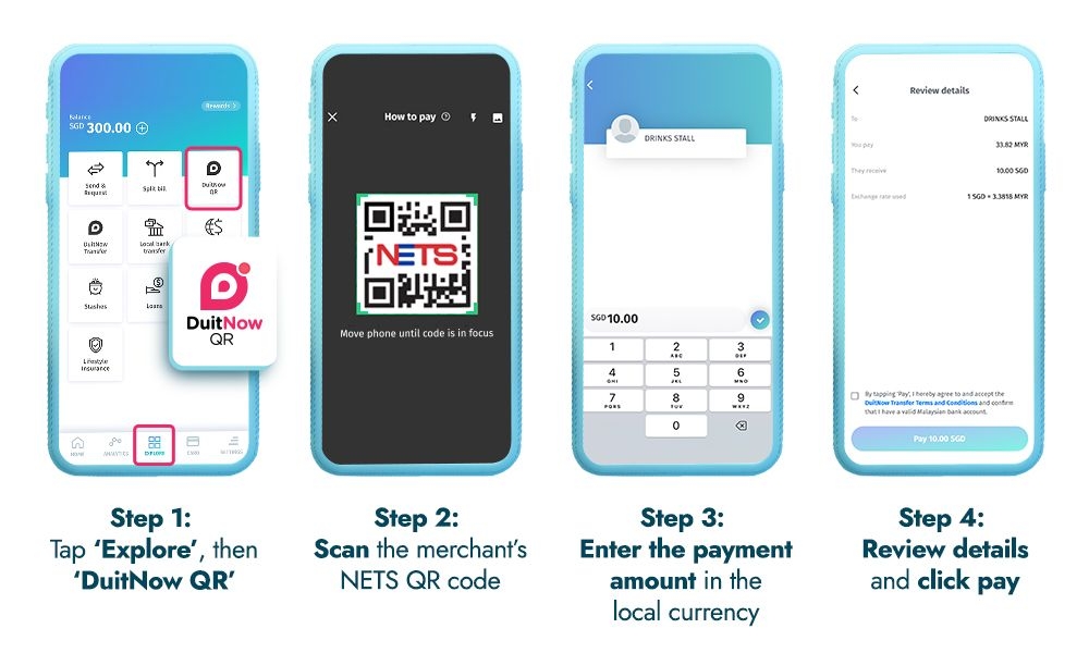 Using BigPay to pay via QR code in Singapore — Picture via SoyaCincau