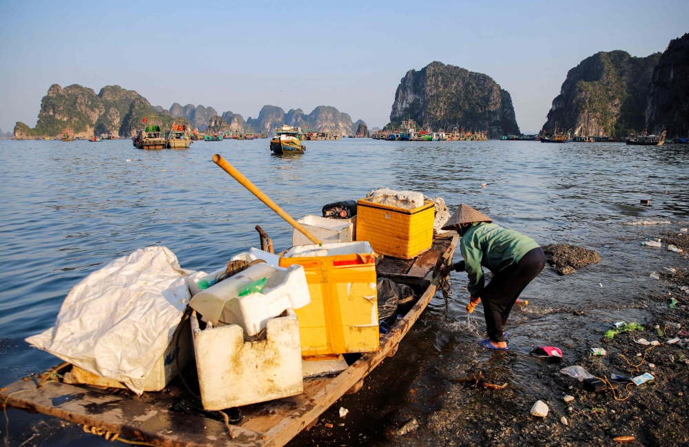 More than seven million visitors came to visit the spectacular limestone karsts of Ha Long Bay, on Vietnam's northeastern coast, in 2022. — AFP pic