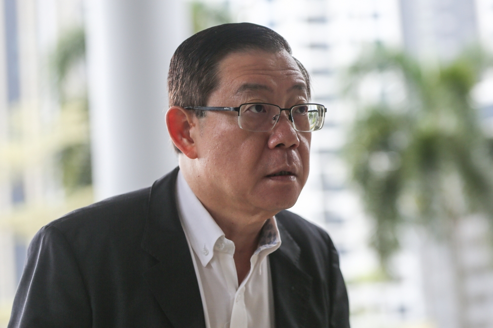 DAP chairman Lim Guan Eng said the MB from PAS has made the assertion repeatedly, despite the remarks causing fear and concern among residents of Penang. — Picture by Yusof Mat Isa