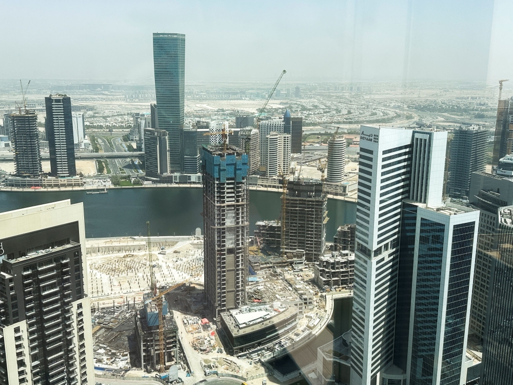 A general view of a resident and business development site in Dubai June 14, 2023. — Reuters pic