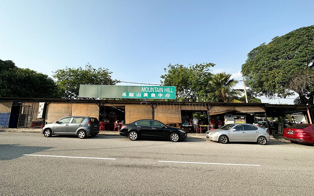 The eatery is at the roadside where there's ample parking all around it.