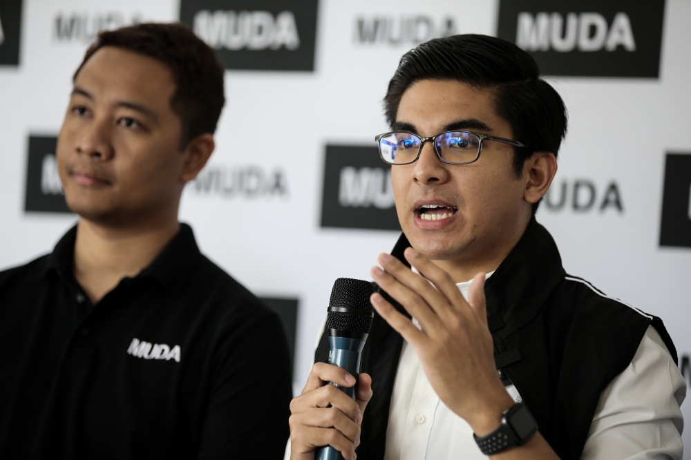 Syed Saddiq Abdul Rahman said his intention is to not be hostile against the majority Malays, but to ensure that young Malays can be successful, independent and able to ‘conquer the world’. — Picture by Ahmad Zamzahuri