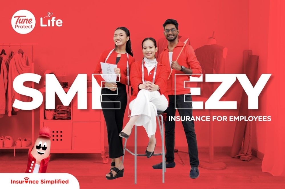 SME Ezy insurance plan by Tune Protect offers a three-year fixed premium with wellness programmes for SMEs. — Picture courtesy of Tune Protect