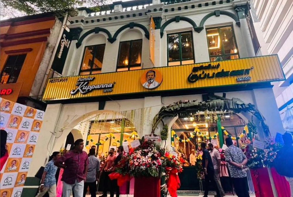 The renowned Junior Kuppanna restaurant, famous in India for its authentic Kongu cuisine originating from the southern part of the country, has now opened its flagship restaurant in Leboh Ampang. — Picture courtesy of Instagram/Junir Kuppanna