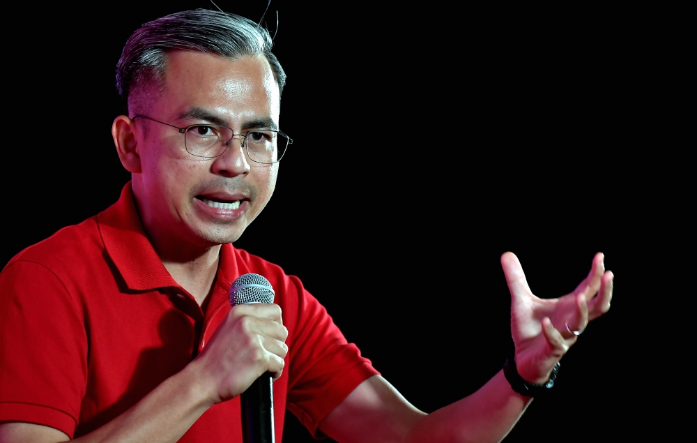 Communications and Digital Minister Fahmi Fadzil was quoted as saying that Muhammad Sanusi’s actions seemed to indicate a ‘know-it-all’ personality who no one could dispute. ― Bernama pic