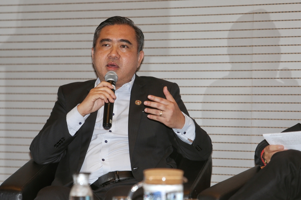 Transport Minister Anthony Loke aid that he is confident that the project could be carried out with the support of the prime minister, who is also the finance minister. — Picture by Choo Choy May.