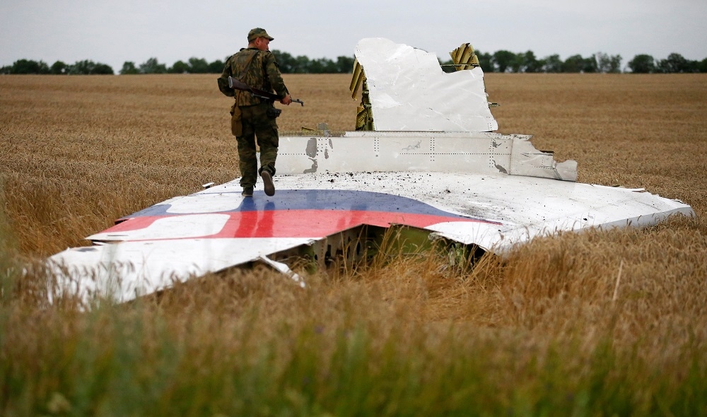 The Boeing 777 was en route from Amsterdam to Kuala Lumpur on July 17, 2014 when it was shot down in the eastern part of Ukraine, killing all 298 passengers and crew onboard. — Reuters file pic