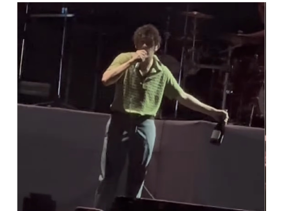 The remaining two days of the festival was cancelled after band frontman Matty Healy's expletive-riddled tirade against Malaysia’s anti-LGBT laws and kiss with a male band member onstage. — Screen capture of video shared on social media/Amie Stan