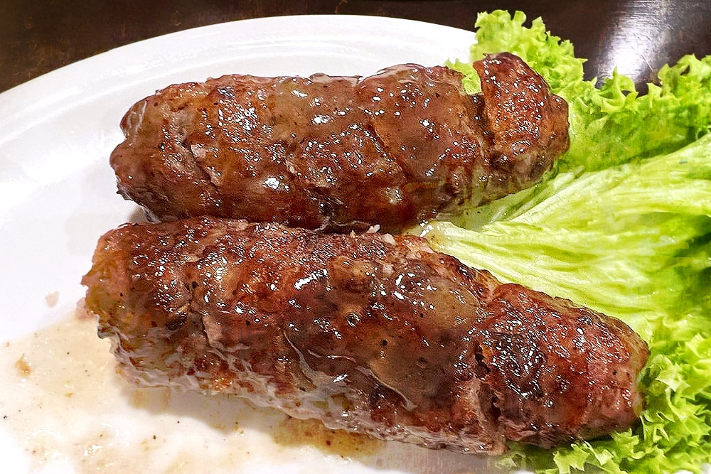 Originating from the Spanish 'longaniza', the Filipino 'longganisa' is a sausage made from ground pork, pork fat, sugar and spices.