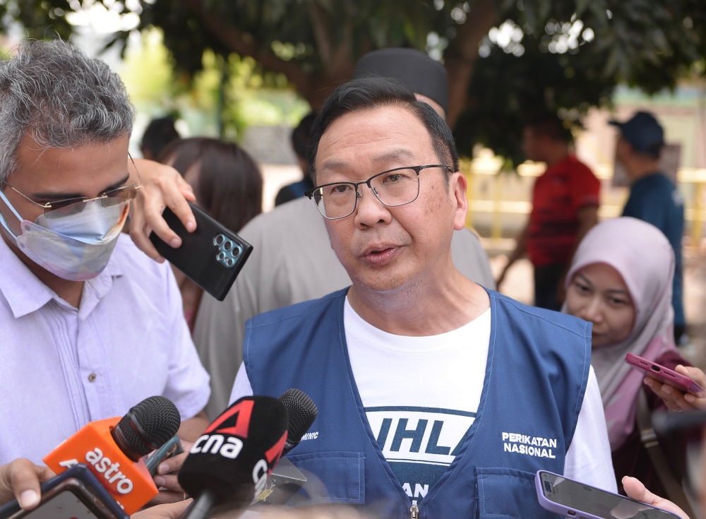 Bayan Lepas PAS members were said to have been upset when Lau (pic) was named to run in the August 12 poll as they had expected Penang PAS secretary Iszuree Ibrahim to be fielded instead. — Picture by KE Ooi