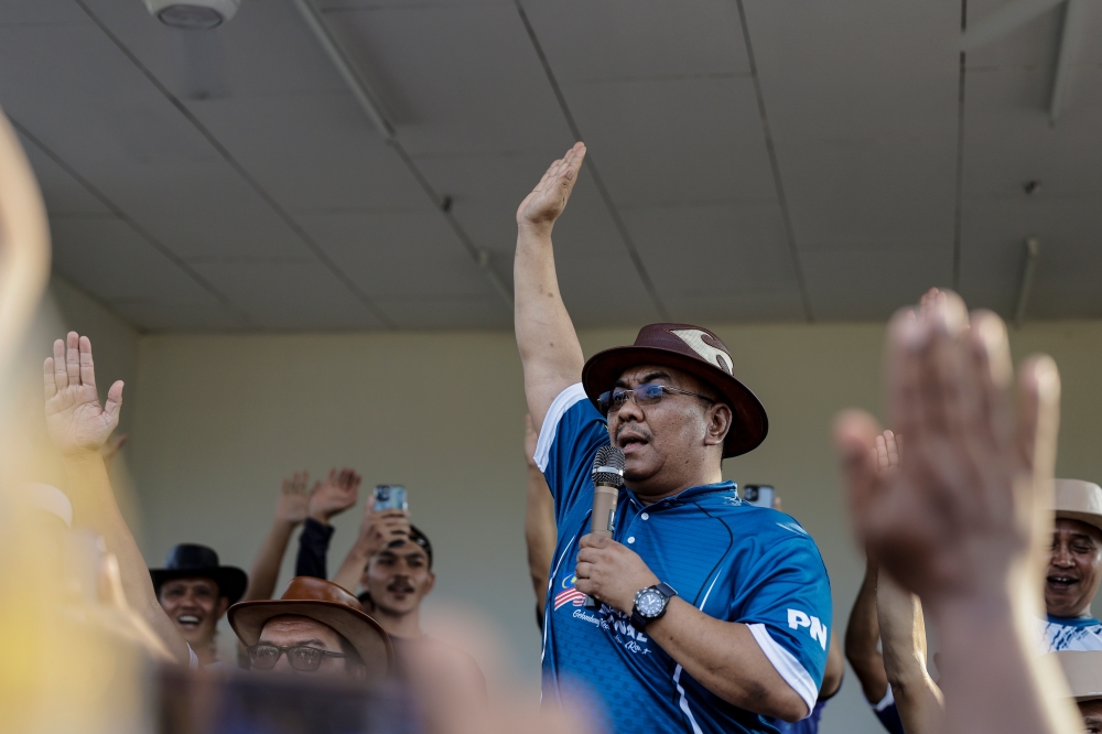 In Kedah, the spotlight is on caretaker menteri besar Datuk Seri Muhammad Sanusi Md Nor, who continues his campaigning amidst legal troubles. — Bernama pic 