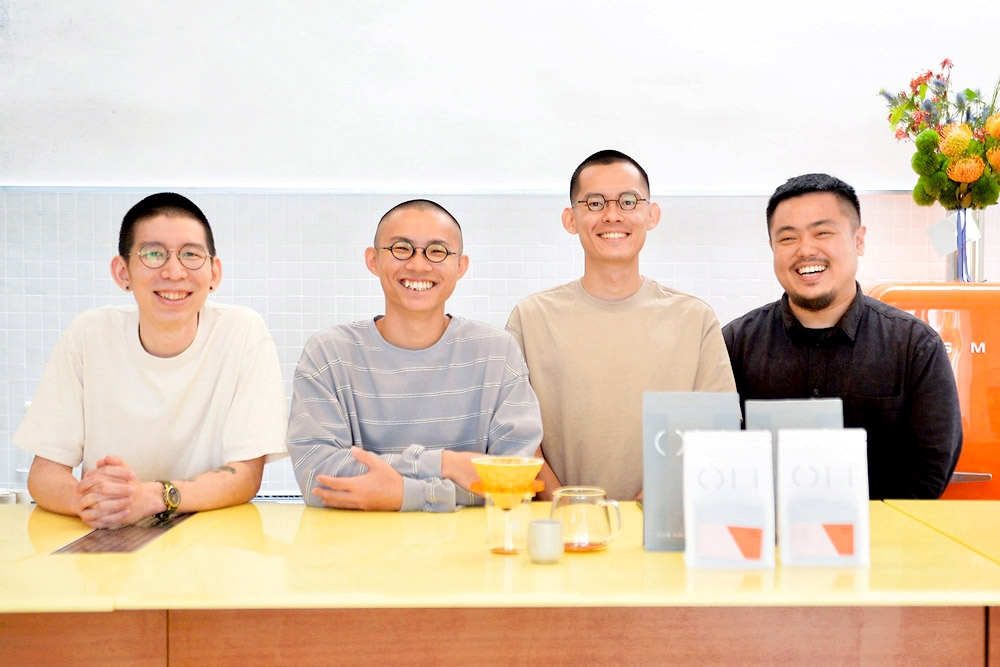 Part of the One Half team (left to right): Jeshua Chan, Keith Koay, Tan Shing Win and Ng Jia Le.