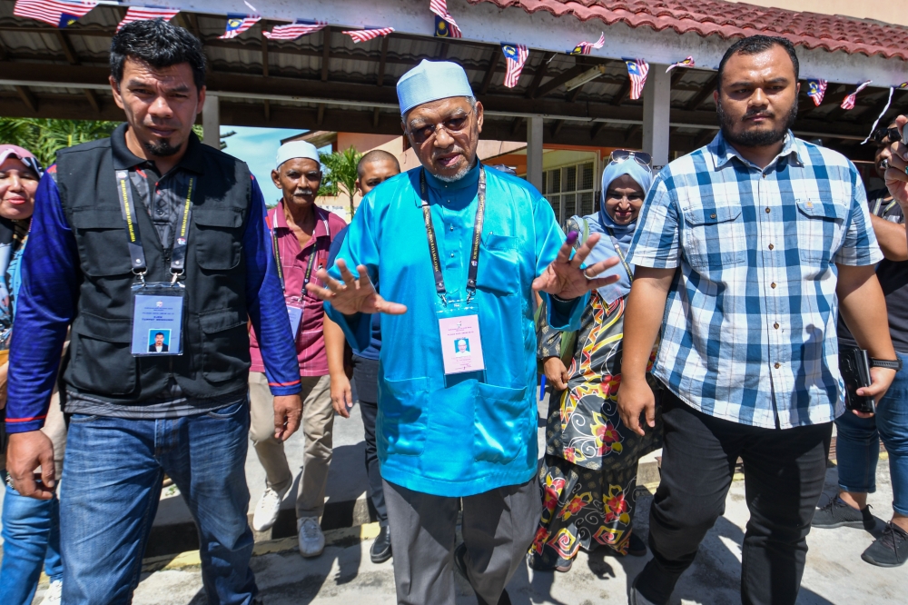 The state PAS commissioner, who is incumbent Pasir Pekan assemblyman and defending the seat in this state election, said he had informed party president Tan Sri Abdul Hadi Awang of his health condition. — Bernama pic 