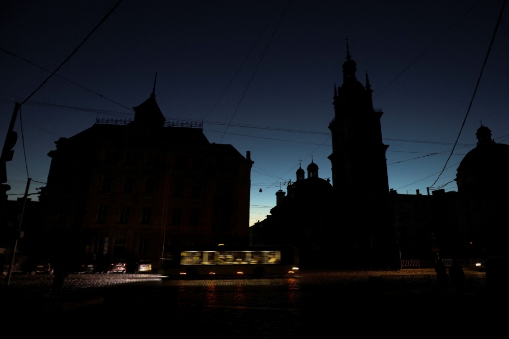 Until July, the Lviv region which is far from the front lines and which borders Nato-member Poland to its west, had been spared most Russia’s air attacks. But in July seven people were killed when a missile slammed into a residential building. — Reuters pic