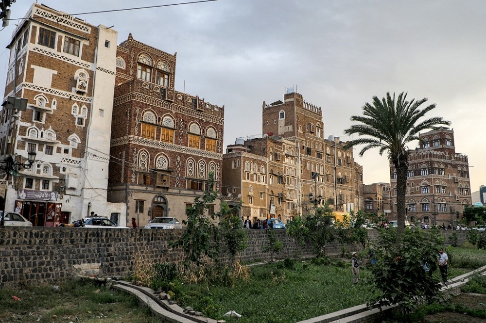 A picture shows a view of Unesco-listed buildings in the old city of the Yemeni capital Sanaa July 12, 2023. — AFP pica