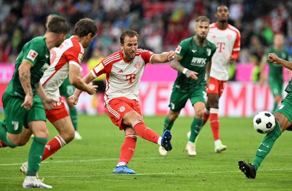 Harry Kane makes instant impression scoring on Bundesliga debut for Bayern  Munich