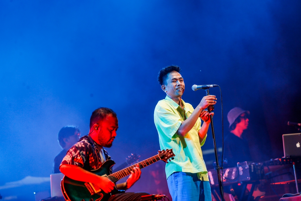 Fourtwnty during their performance at the Nusafest 2023. — Picture by Hari Anggara