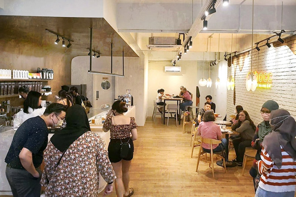 Customers from all walks of life flock to Chocc in SS2, PJ.