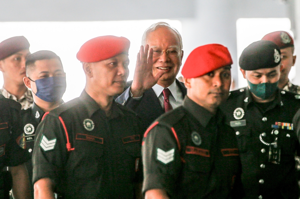 In October 2018, Datuk Seri Najib Razak and Irwan Serigar pleaded not guilty to six charges of criminal breach of trust involving more than RM6.6 billion in government funds which were paid to the International Petroleum Investment Company (IPIC). ― Photo by Hari Anggara.