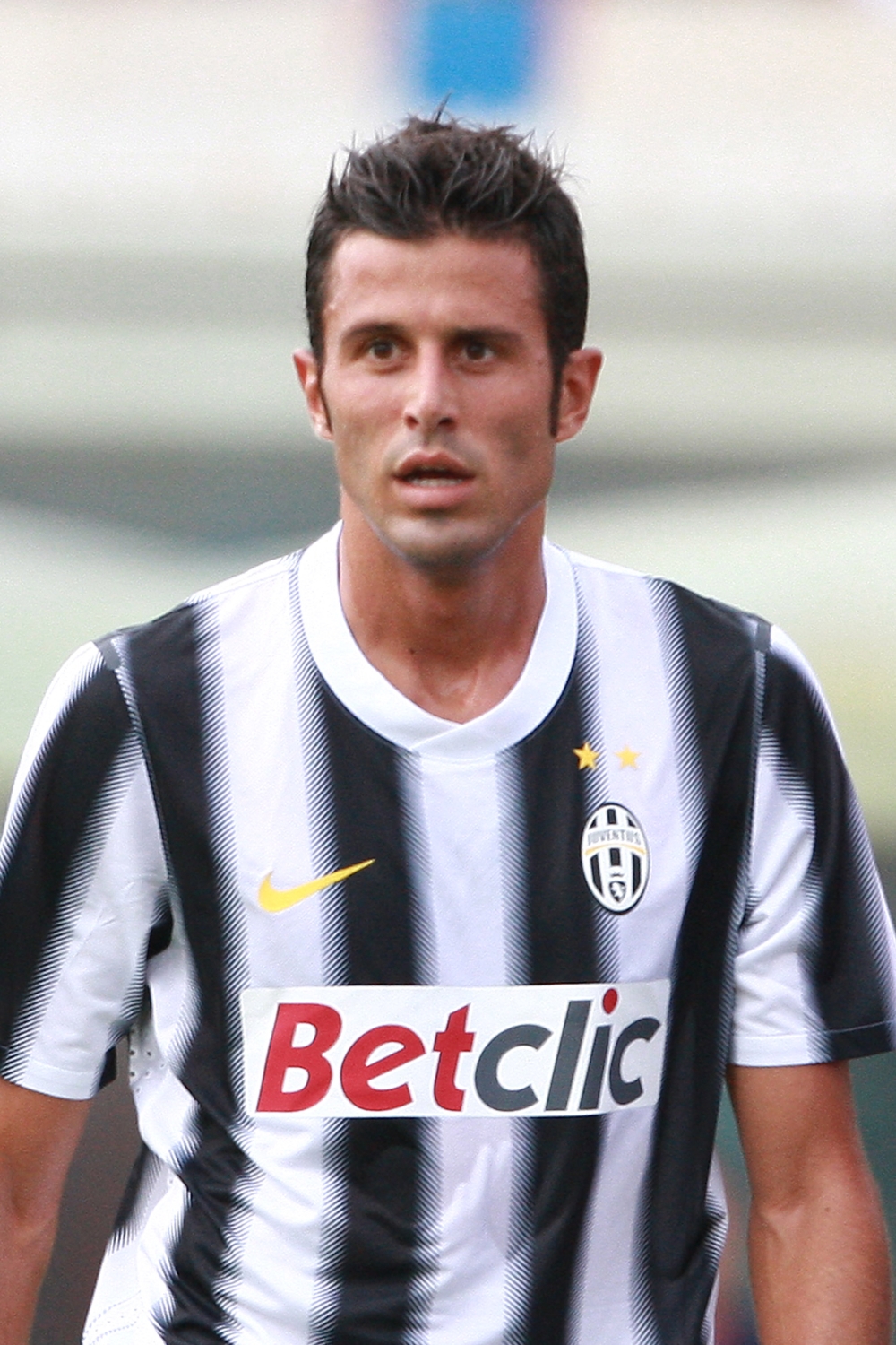 File photo of Juventus player Fabio Grosso in Catania on September 25, 2011, during the Serie A match against Catania. Italian coach and former player Fabio Grosso has been appointed Olympique Lyonnais head coach on September 16, 2023. — AFP pic