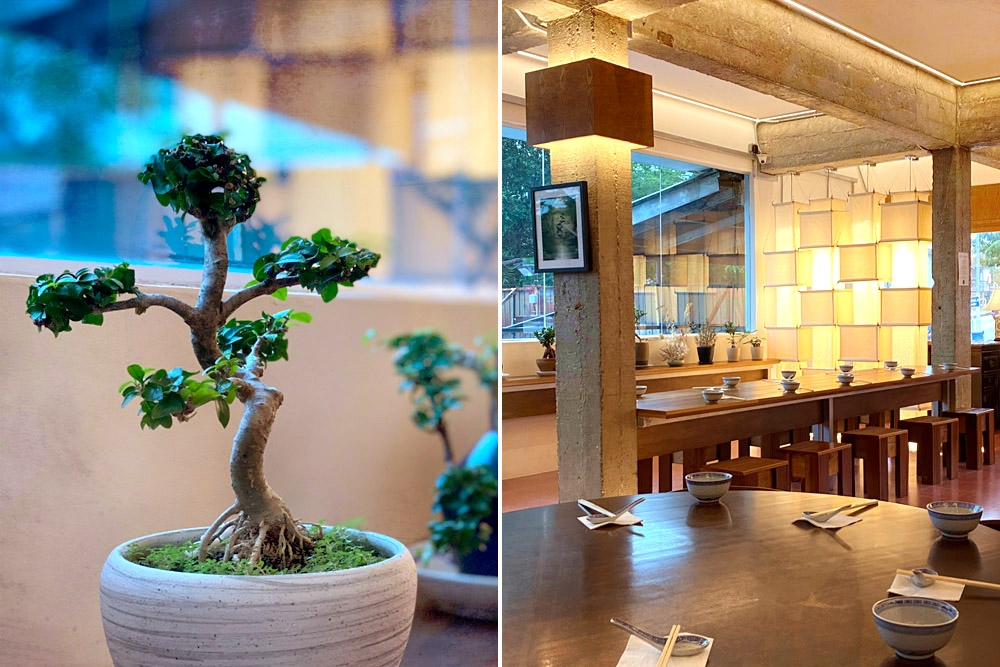 From bonsai to paper lanterns, Fifty Tales has an elegant yet calming ambience.