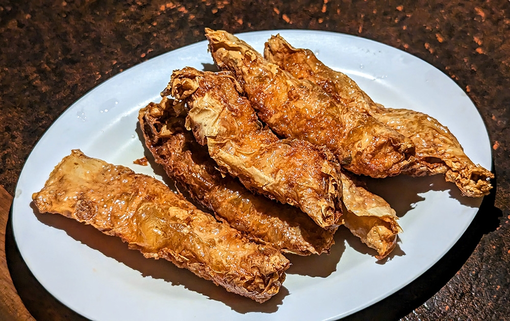 The Fried Prawn Rolls here are really something special.