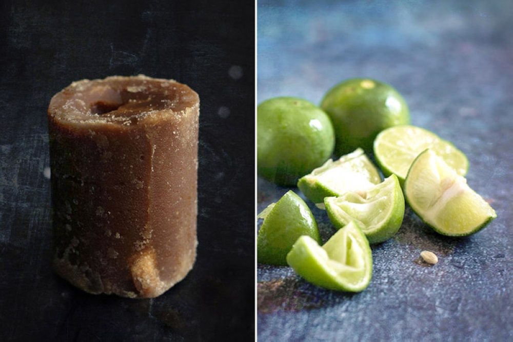 'Gula Melaka' for a deep sweetness and fresh limes to brighten the flavours.