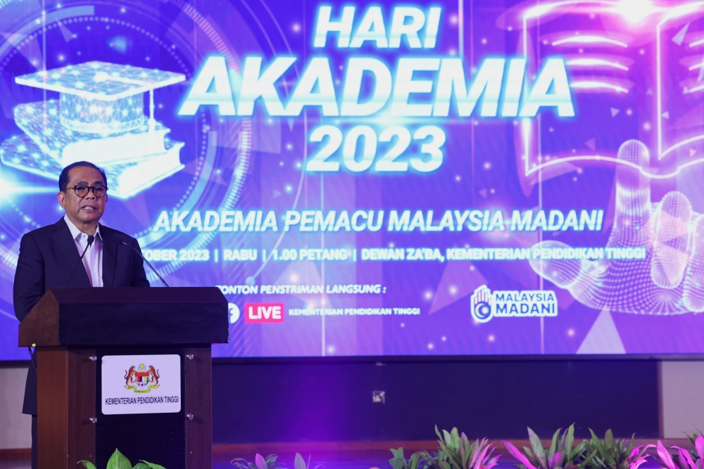 Higher Education Minister Datuk Seri Mohamed Khaled Nordin said the Cabinet meeting, however, did discuss the proposed establishment of a Tun Dr Ismail Chair at Universiti Kebangsaan Malaysia (UKM) as announced by Prime Minister Datuk Seri Anwar Ibrahim last August. — Bernama pic 