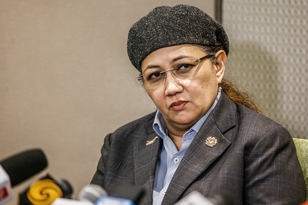 Deputy Economy Minister Datuk Hanifah Hajar Taib said the government has not decided on any direction for the country’s natural gas for vehicles sector following declining demand. — Picture by Hari Anggara