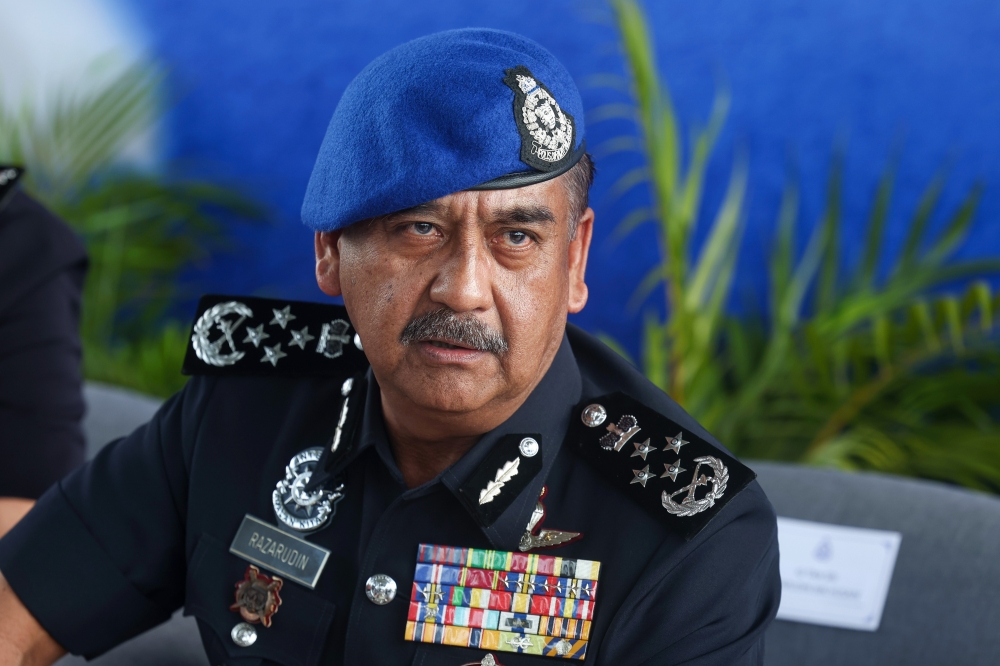 Inspector-General of Police Tan Sri Razarudin Husain said the fund was established as a sign of support and concern for welfare of the Palestinian people. — Bernama pic