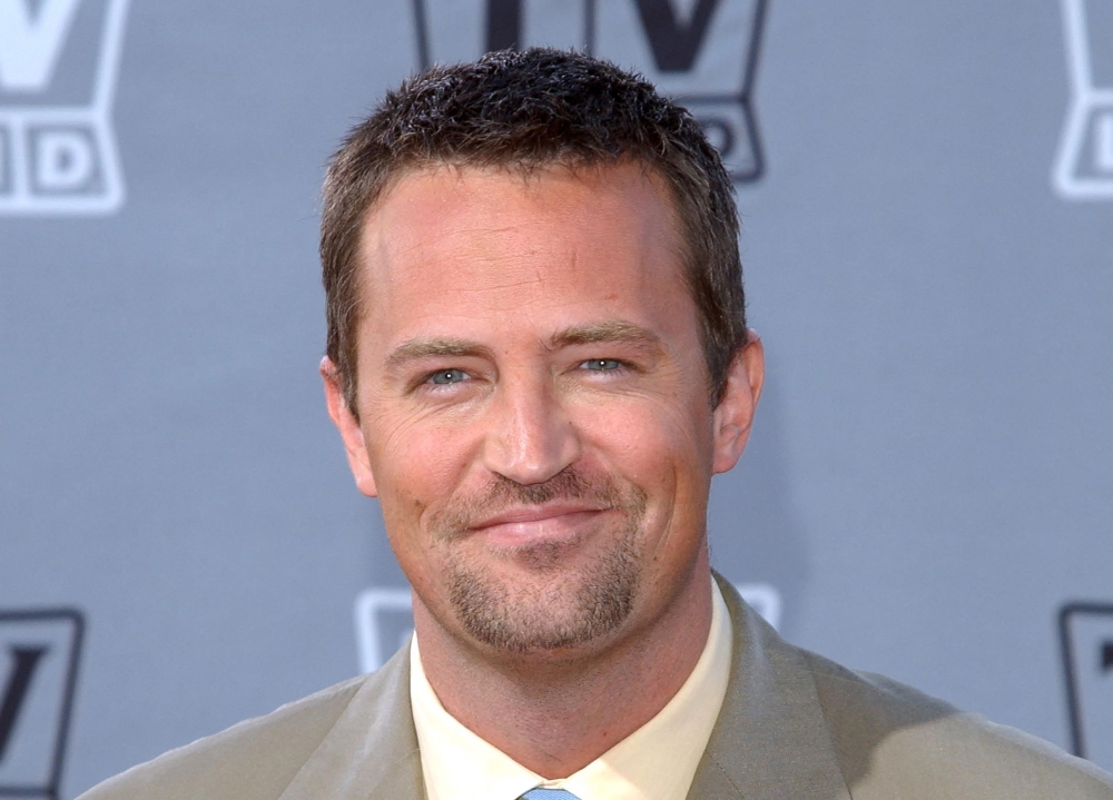 Matthew Perry, one of the stars of smash hit TV sitcom ‘Friends’ was found dead at his home Saturday, US media reported. — AFP pic