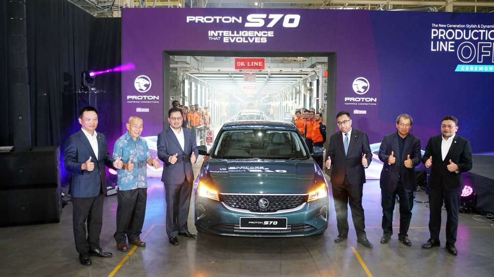 Just like all the models that Proton has introduced since Geely came on board in 2017, the new sedan was based on an existing model from the Chinese automaker. ― Picture courtesy of Proton