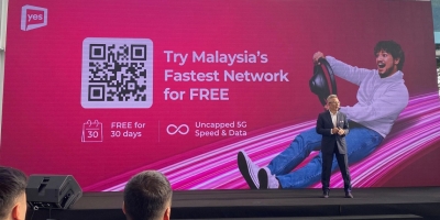 Yes 5G wants you to try their unlimited 5G service for free via eSIM