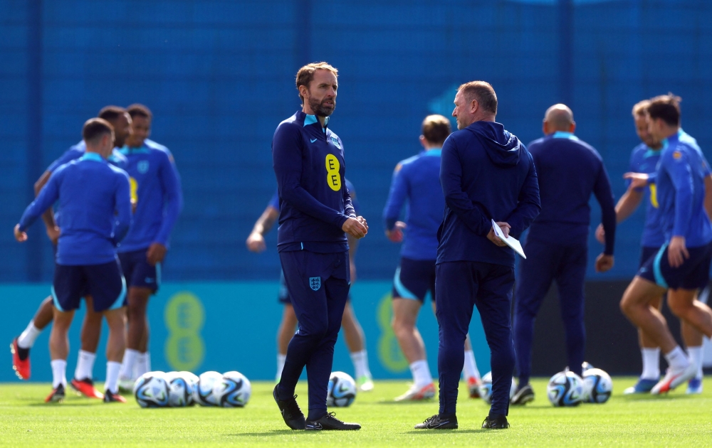 Gareth Southgate’s men secured qualification for the tournament in Germany with two games to spare following last month’s 3-1 win against Italy. ― Action Images via Reuters/Lee Smith