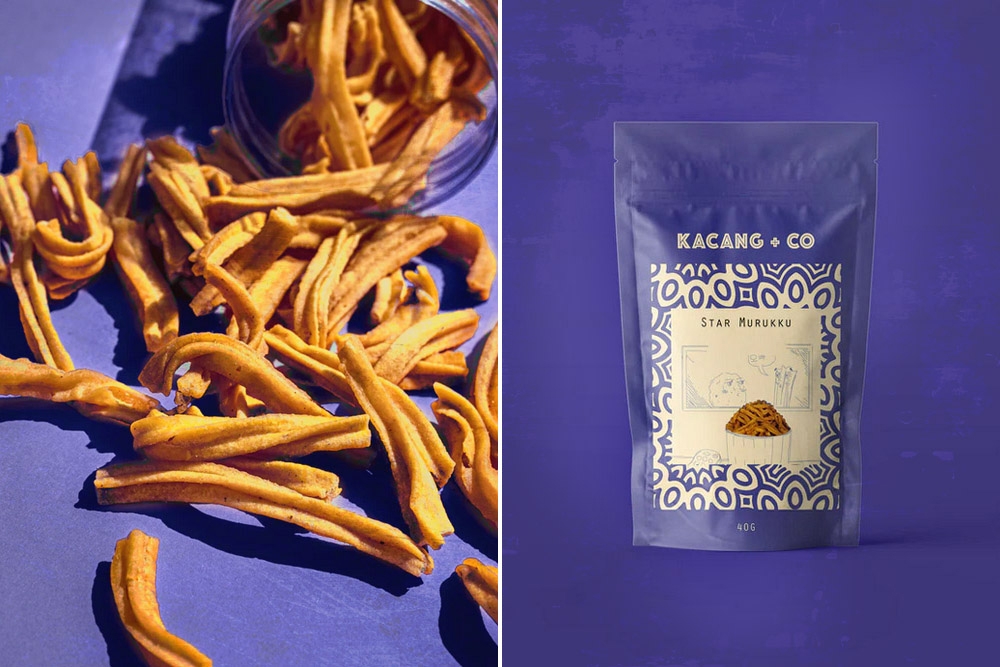 Thyme adds a unique aroma and flavour to KACANG + CO’s Star Murukku.