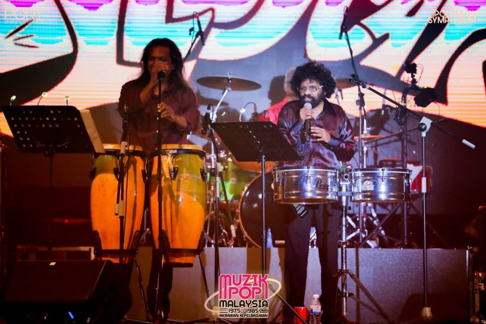 Legendary band Alleycats performing at the Ipoh Music Symposium this year. — Picture courtesy of PORT