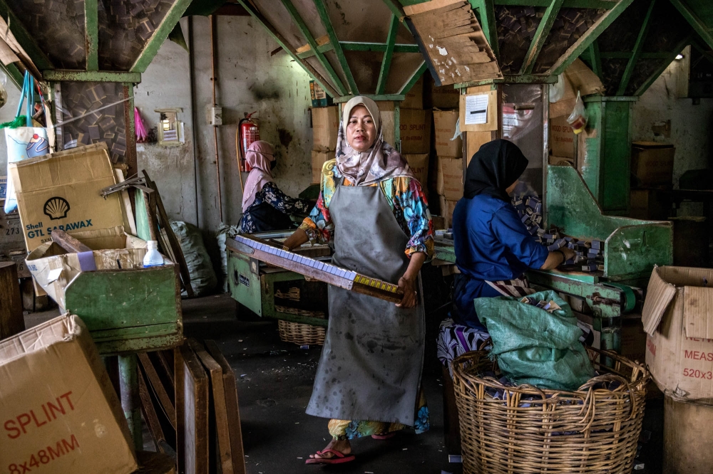 Once, over a thousand people worked for the Kelantan Match Factory, but now there are just 25. — Picture by Firdaus Latif