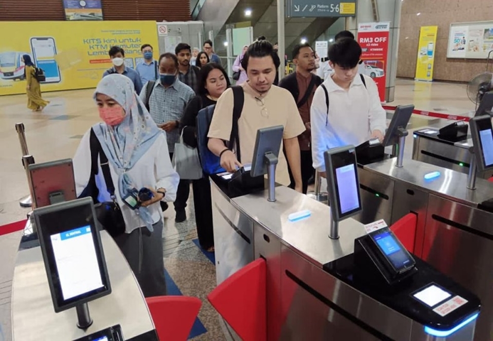 The new ACG at KTM Komuter station in KL Sentral. — Picture via Facebook/KTMB