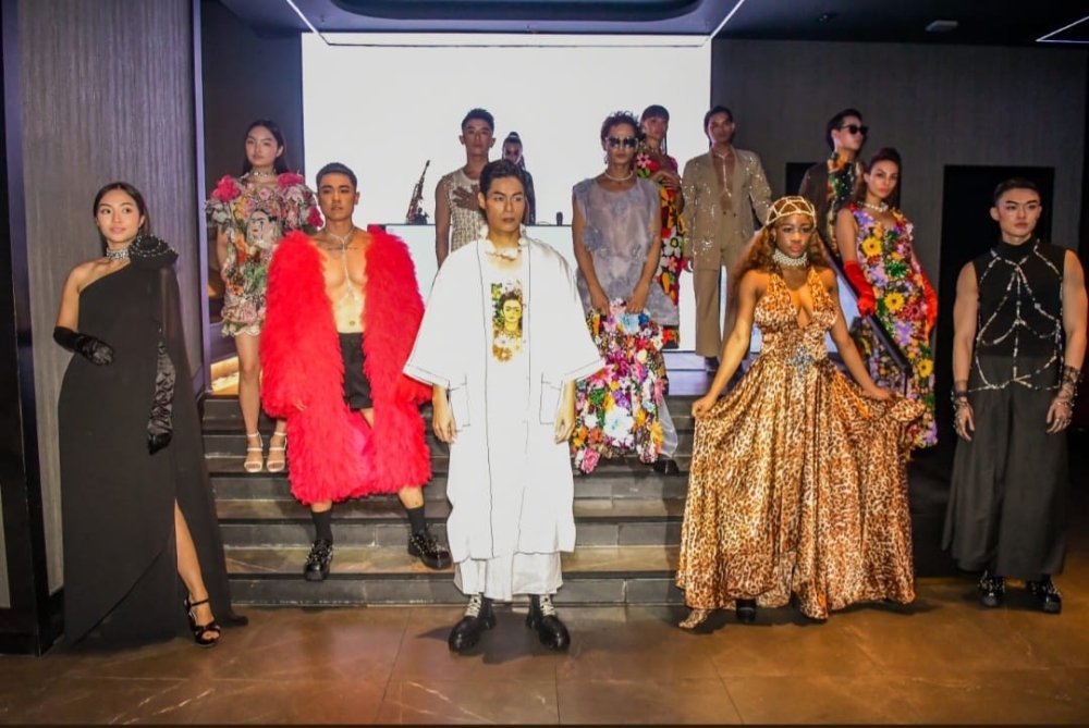 Tangoo's collection, themed 'Exotic Eclectism II', weaved together a symphony of diverse influences and styles. — Picture courtesy of The Marini's Group