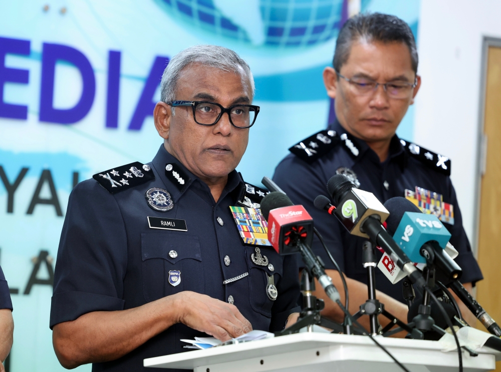 Bukit Aman Commercial Crime Investigation Department director Datuk Seri Ramli Mohamed Yoosuf said they opened 4,435 investigation papers on non-existent investment cases involving losses amounting to RM364,537,421 during that period. — Bernama pic 