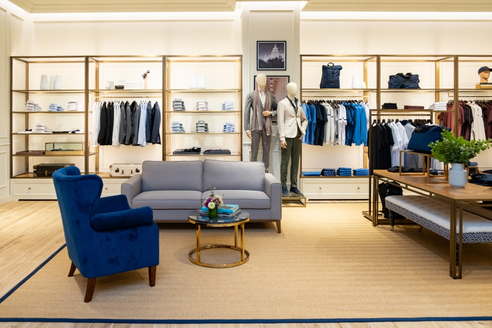 The Pavilion KL store of Hackett London has been reopened with a fresh new look. — Picture courtesy of Melium
